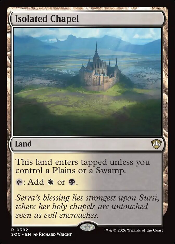 Isolated Chapel — Secrets of Strixhaven Commander #382