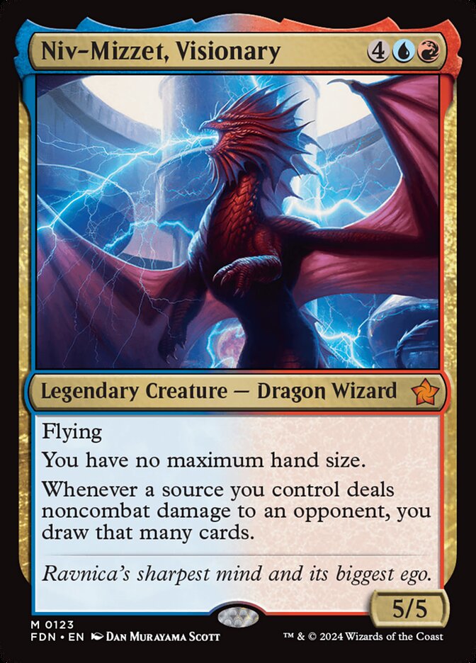 Niv-Mizzet, Visionary — Foundations #123