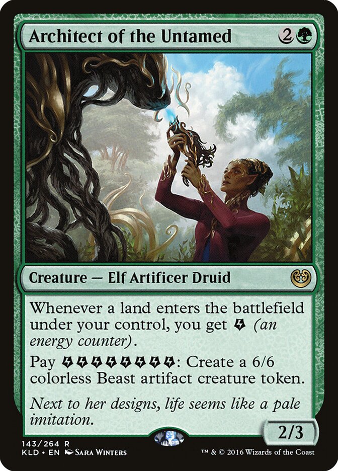 Architect of the Untamed — Kaladesh #143