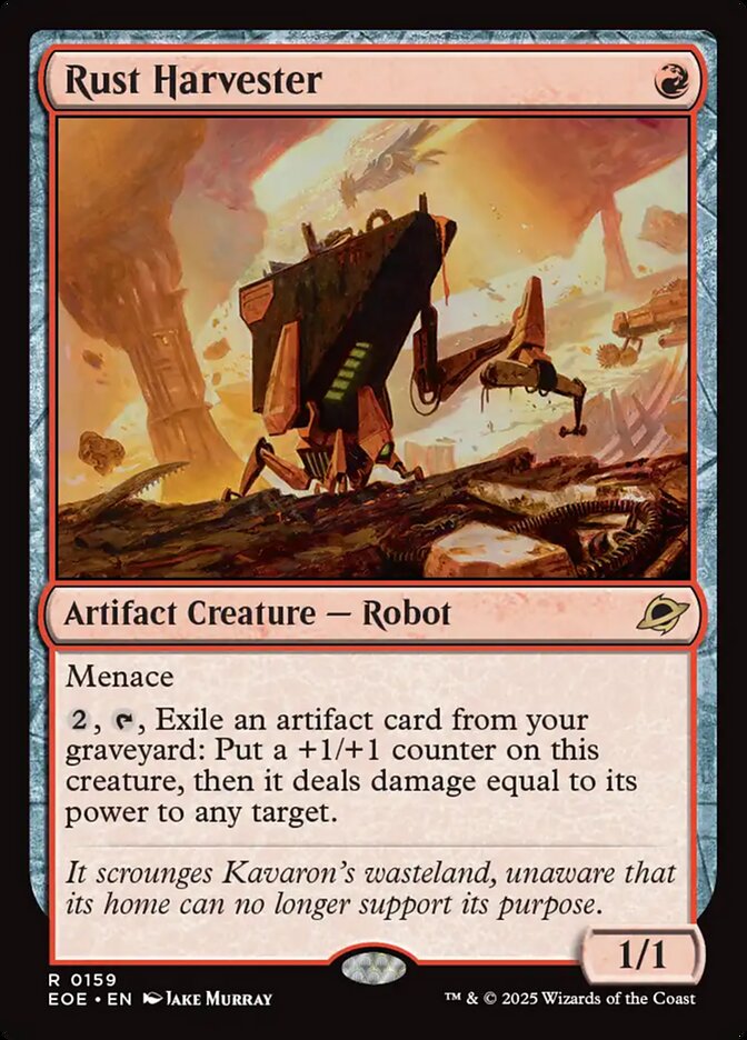 Rust Harvester — Edge of Eternities #159 (Foil)