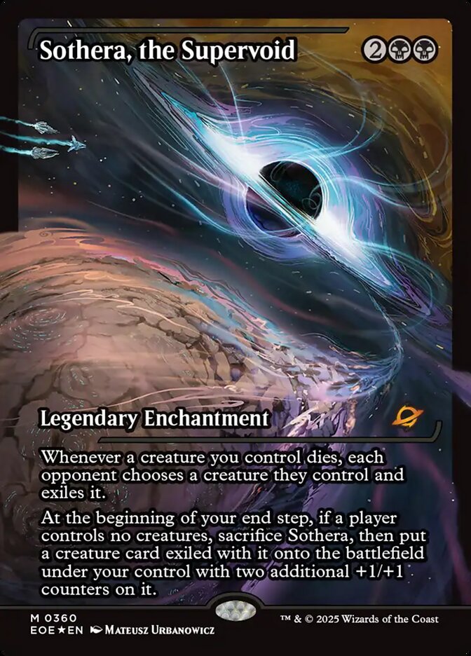 Sothera, the Supervoid — Edge of Eternities #360 (Foil)