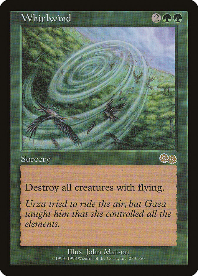 Whirlwind — Urza's Saga #283