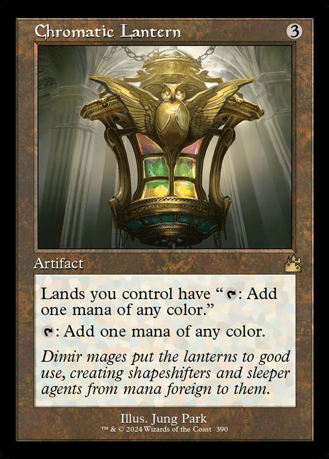 Chromatic Lantern — Ravnica Remastered #390 (Foil)