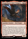 Dragonhawk, Fate's Tempest — Bloomburrow #132 (Foil)