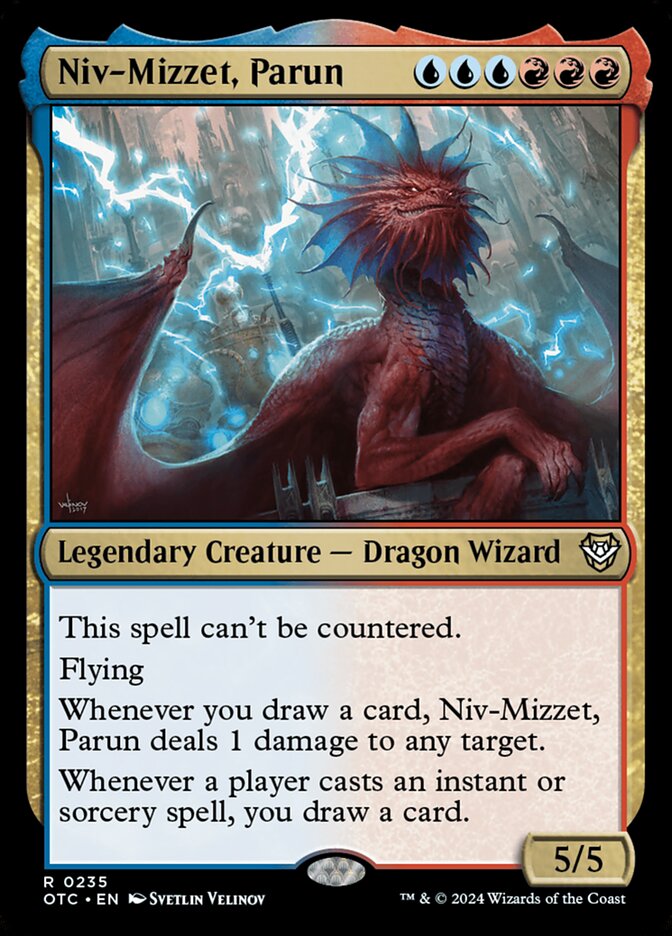 Niv-Mizzet, Parun — Outlaws of Thunder Junction Commander #235
