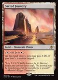 Sacred Foundry — Edge of Eternities #256 (Foil)