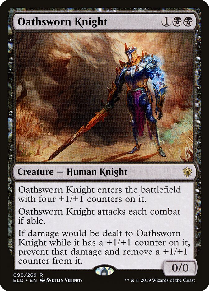 Oathsworn Knight — Throne of Eldraine #98