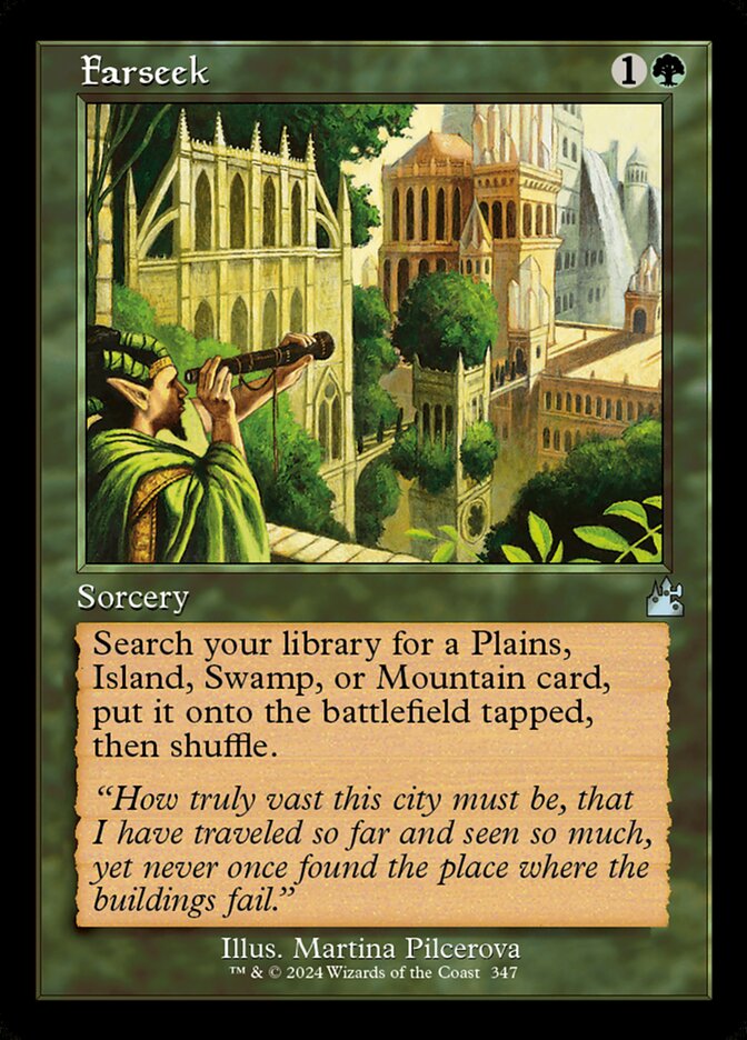 Farseek — Ravnica Remastered #347