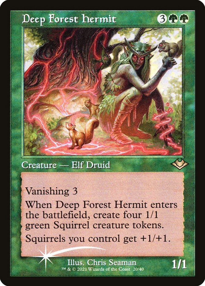 Deep Forest Hermit — Modern Horizons 1 Timeshifts #20 (Foil)