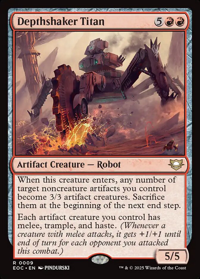 Depthshaker Titan — Edge of Eternities Commander #9