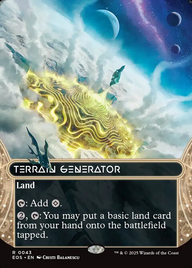 Terrain Generator — Edge of Eternities: Stellar Sights #43 (Foil)