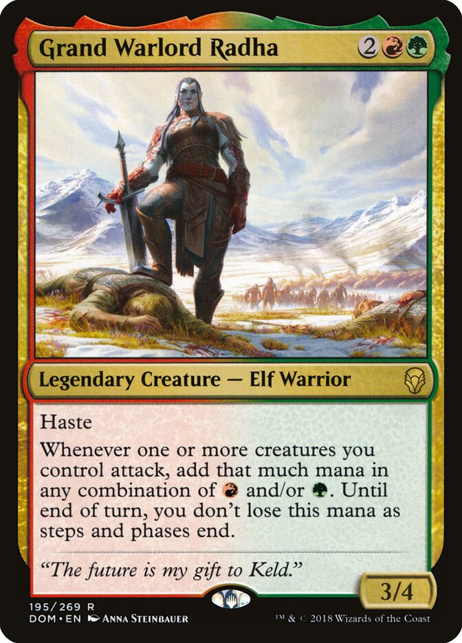 Grand Warlord Radha — Dominaria #195