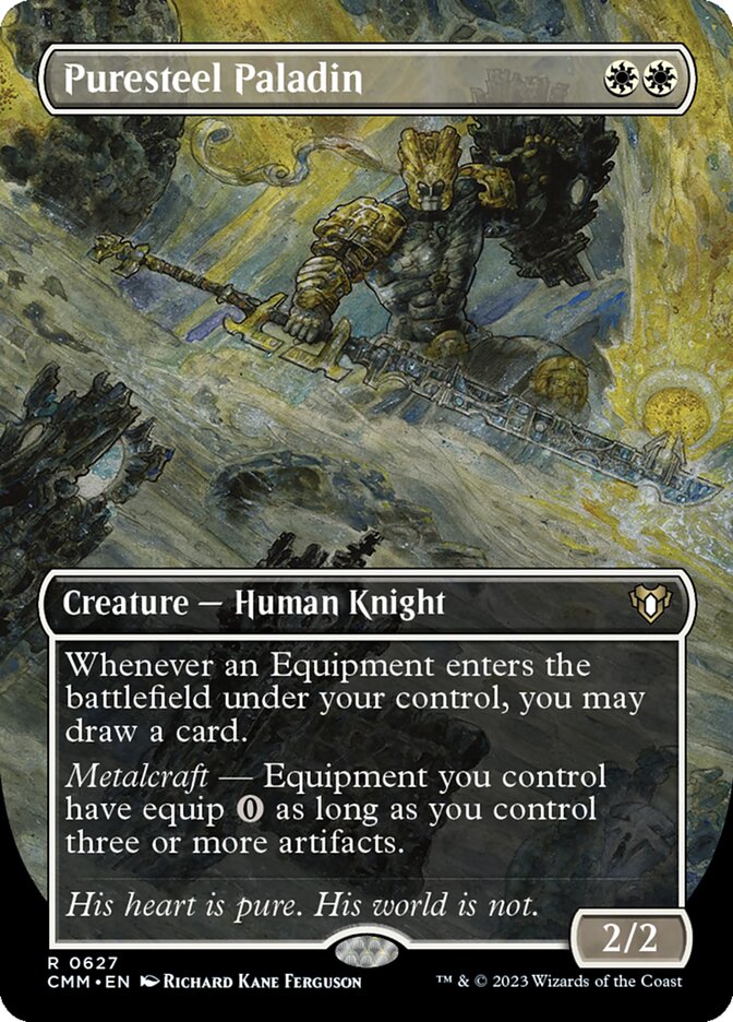 Puresteel Paladin — Commander Masters #627