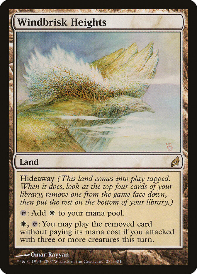 Windbrisk Heights — Lorwyn #281 (Foil)