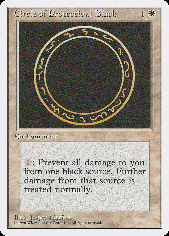 Circle of Protection: Black — Introductory Two-Player Set #2