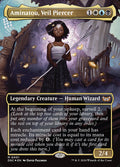 Aminatou, Veil Piercer — Duskmourn: House of Horror Commander #1 (Foil)