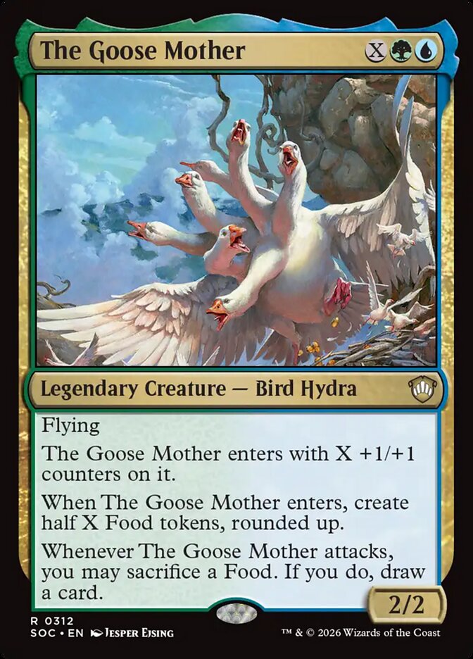 The Goose Mother — Secrets of Strixhaven Commander #312