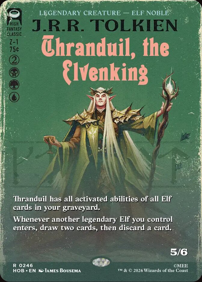 Thranduil, the Elvenking — The Hobbit #246