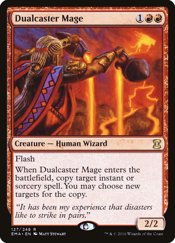Dualcaster Mage — Eternal Masters #127
