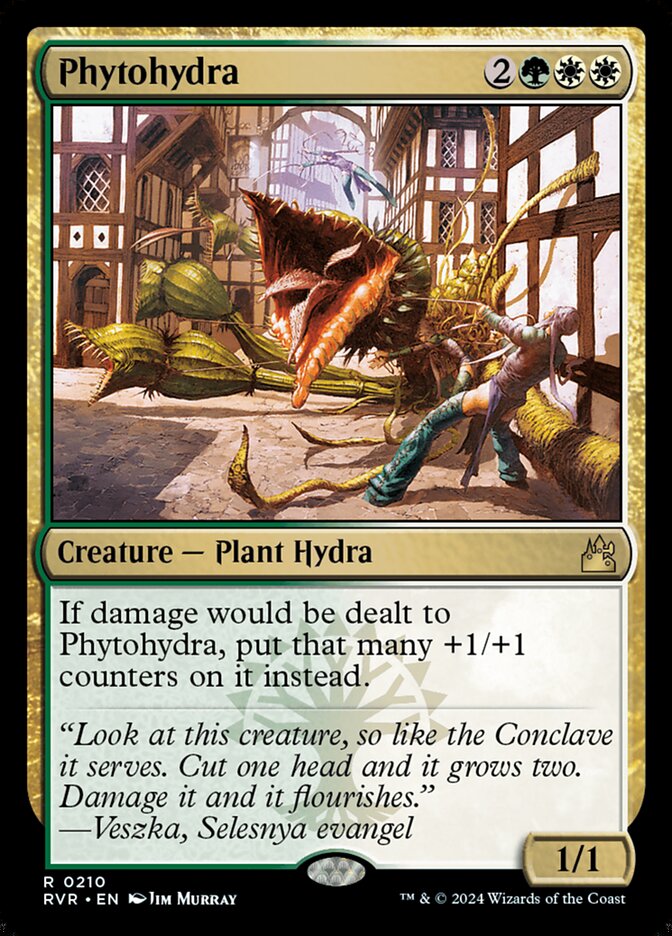 Phytohydra — Ravnica Remastered #210 (Foil)