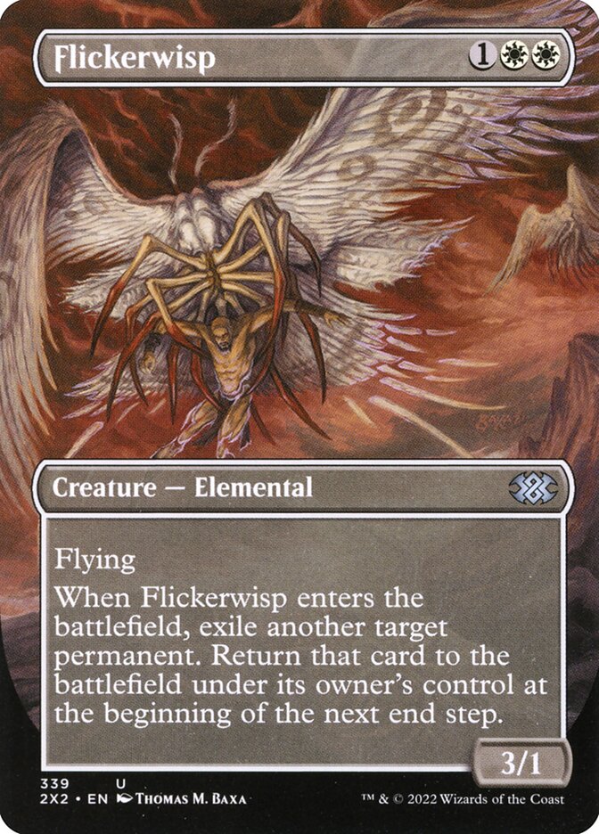 Flickerwisp — Double Masters 2022 #339 (Foil)