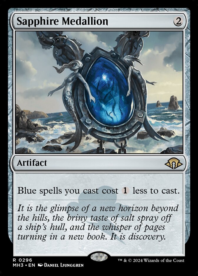 Sapphire Medallion — Modern Horizons 3 #296
