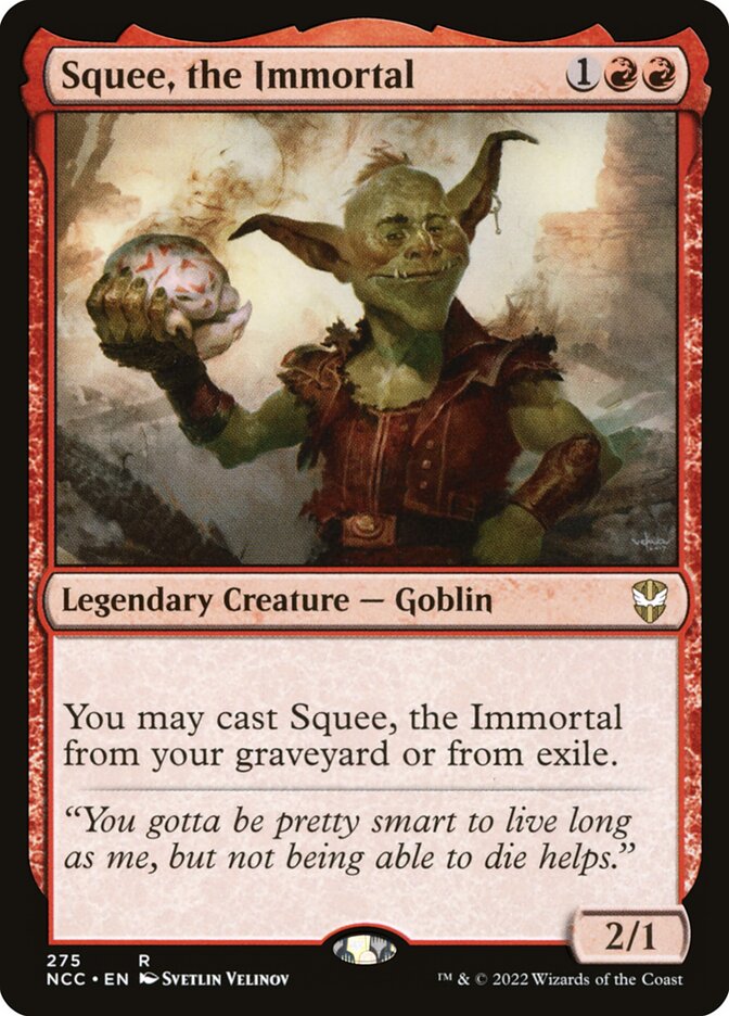 Squee, the Immortal — New Capenna Commander #275