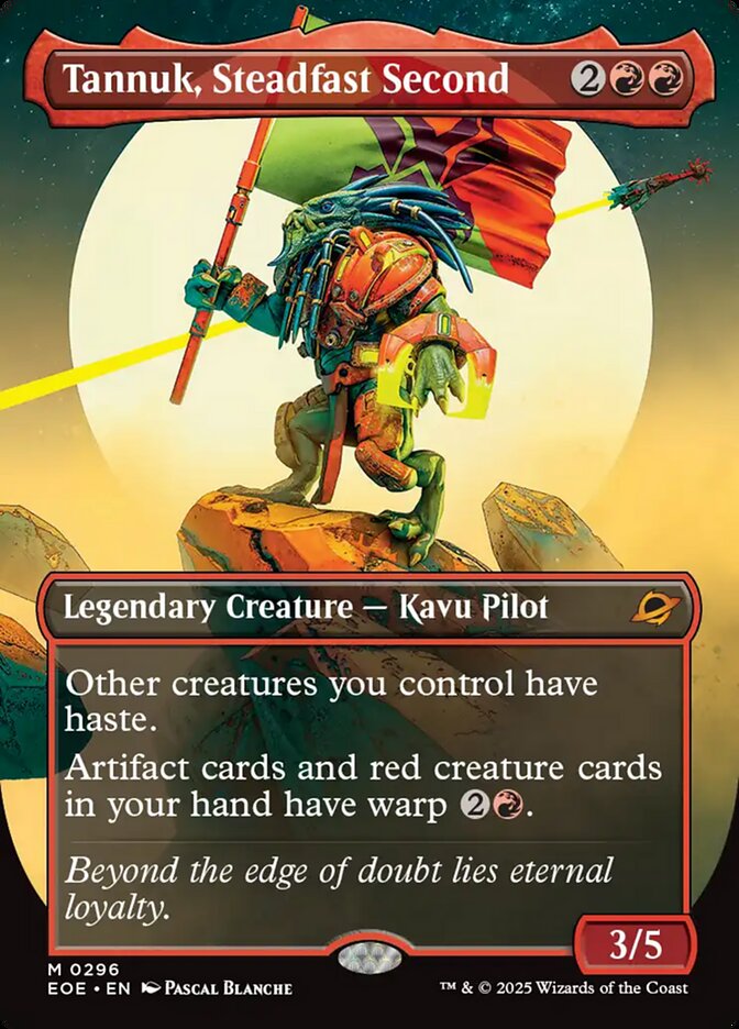 Tannuk, Steadfast Second — Edge of Eternities #296 (Foil)