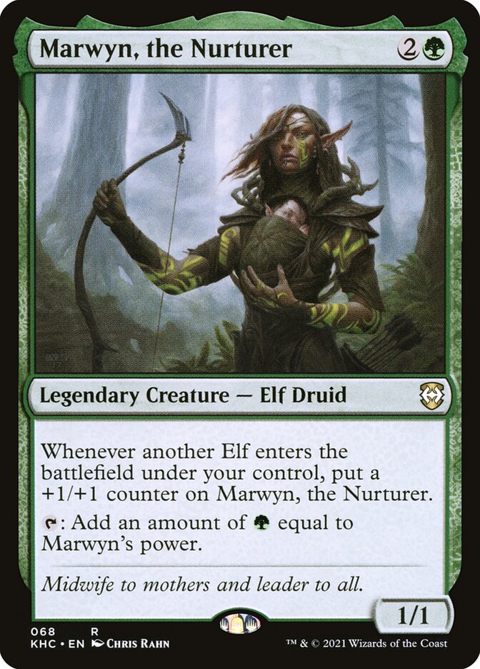 Marwyn, the Nurturer — Kaldheim Commander #68