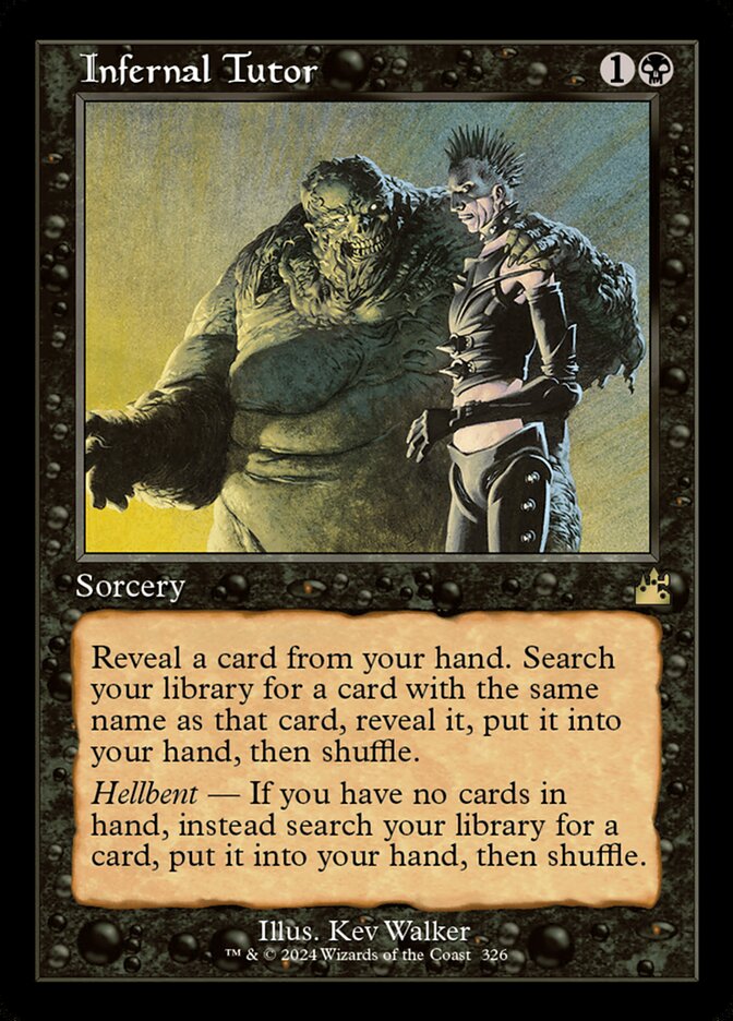 Infernal Tutor — Ravnica Remastered #326 (Foil)