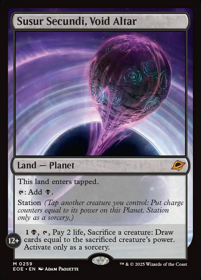 Susur Secundi, Void Altar — Edge of Eternities #259 (Foil)