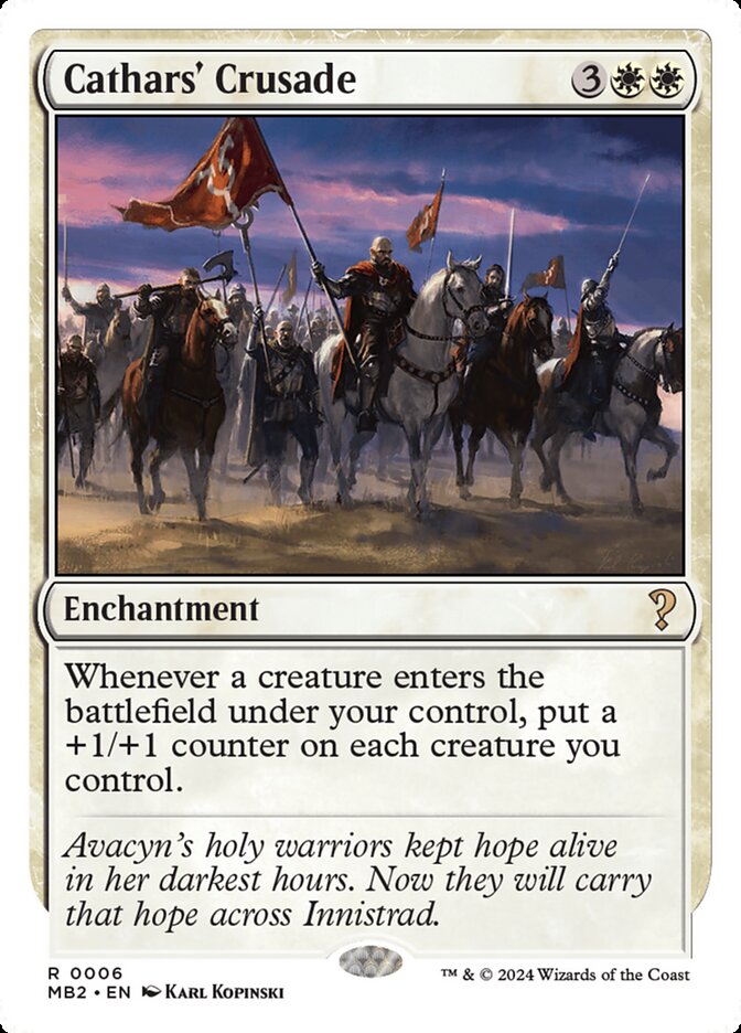 Cathars' Crusade — Mystery Booster 2 #6