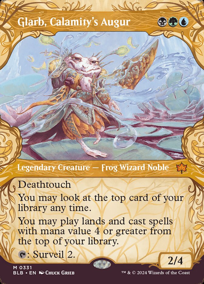 Glarb, Calamity's Augur — Bloomburrow #331