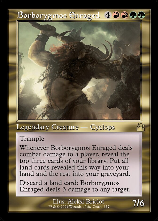 Borborygmos Enraged — Ravnica Remastered #357