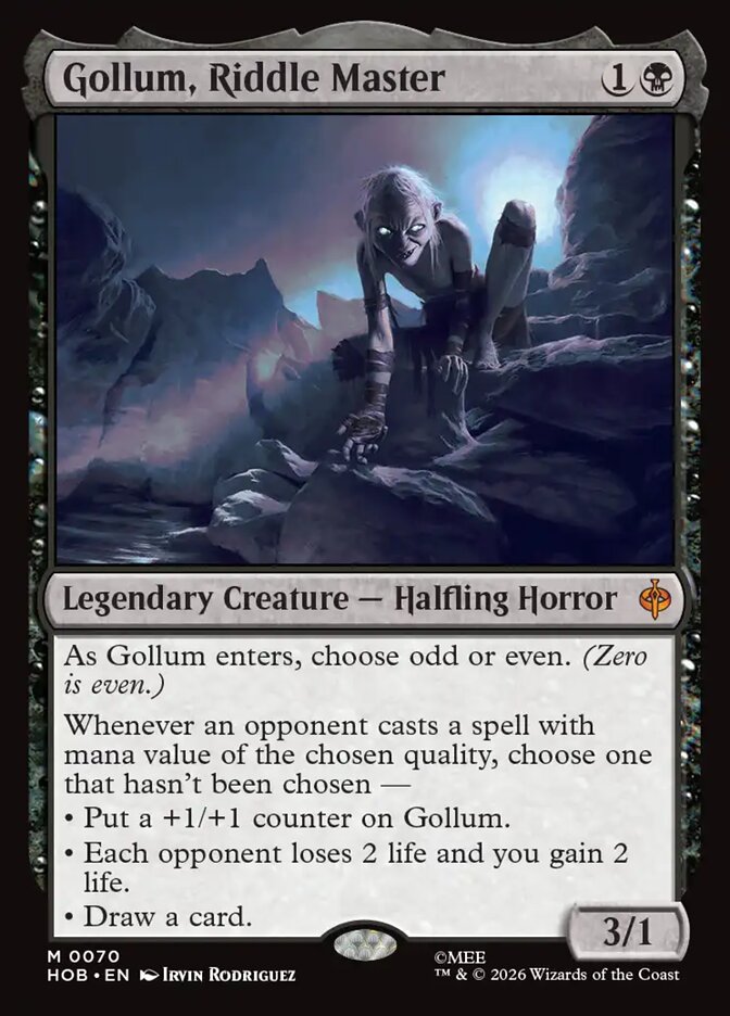 Gollum, Riddle Master — The Hobbit #70
