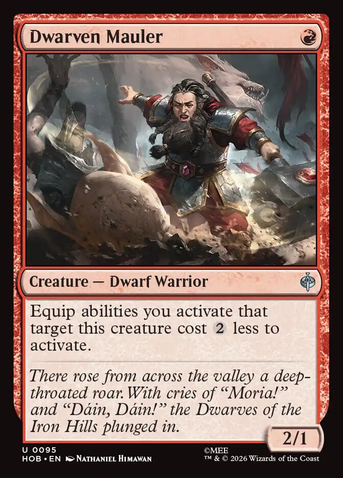 Dwarven Mauler — The Hobbit #95