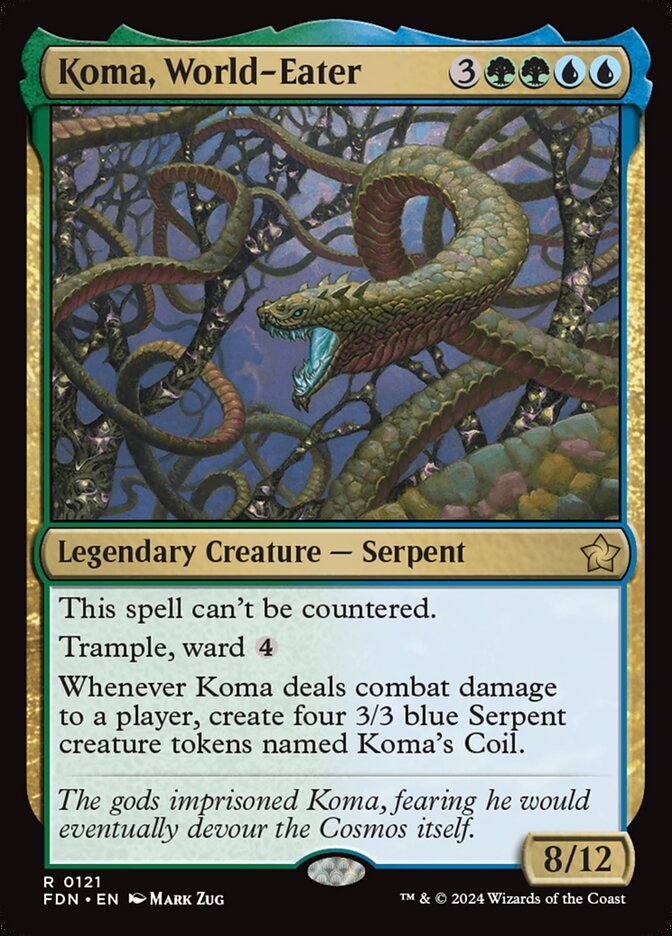 Koma, World-Eater — Foundations #121