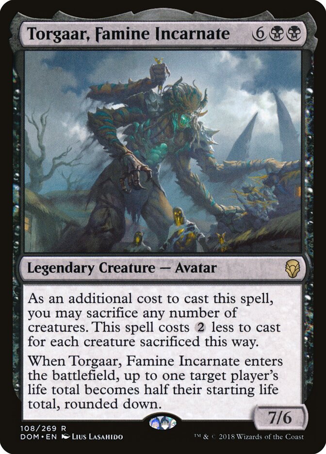 Torgaar, Famine Incarnate — Dominaria #108
