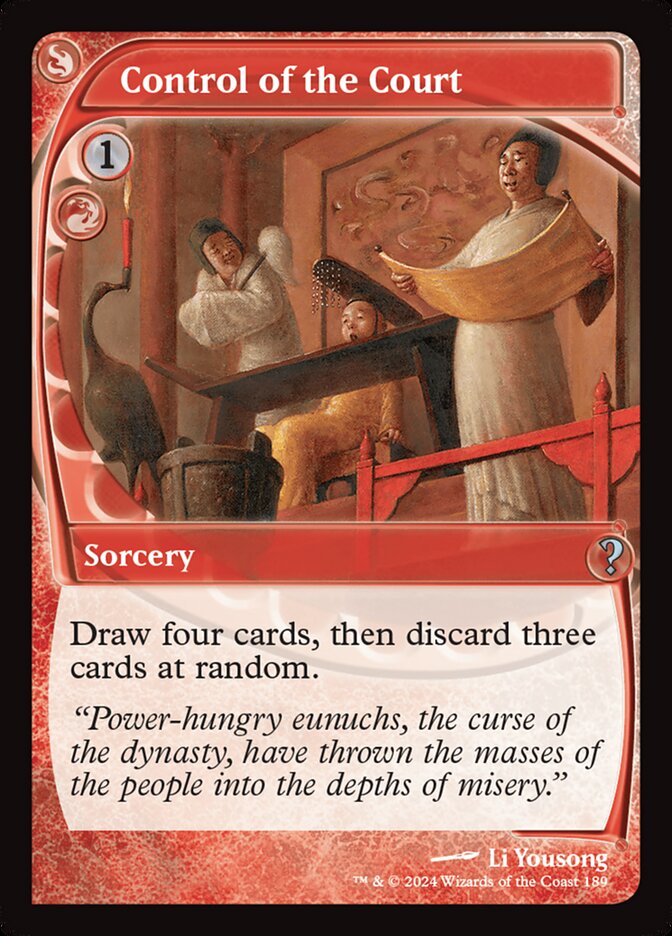 Control of the Court — Mystery Booster 2 #189