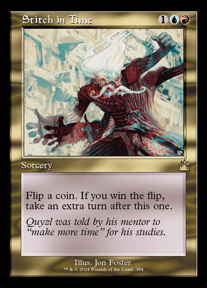Stitch in Time — Ravnica Remastered #384 (Foil)