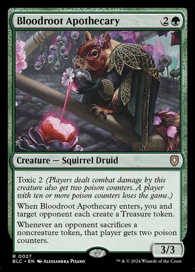 Bloodroot Apothecary — Bloomburrow Commander #27