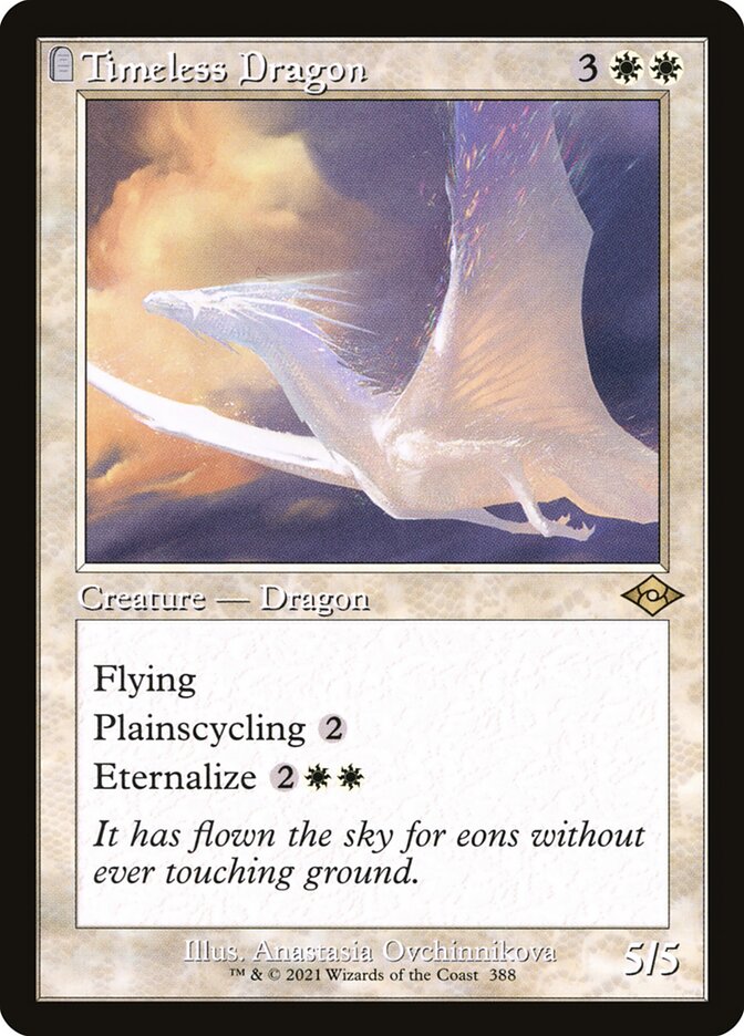 Timeless Dragon — Modern Horizons 2 #388 (Foil)