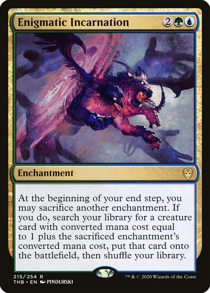 Enigmatic Incarnation — Theros Beyond Death #215