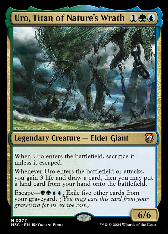 Uro, Titan of Nature's Wrath — Modern Horizons 3 Commander #277