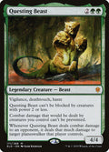 Questing Beast — Throne of Eldraine #171 (Foil)