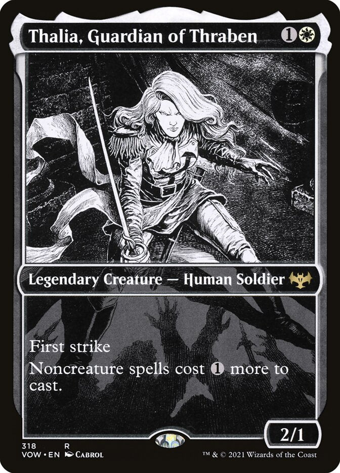 Thalia, Guardian of Thraben — Innistrad: Crimson Vow #318
