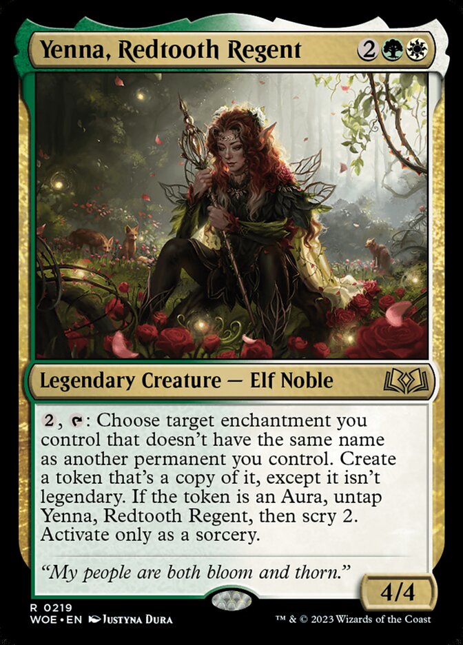 Yenna, Redtooth Regent — Wilds of Eldraine #219