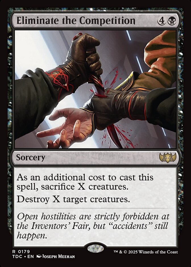 Eliminate the Competition — Tarkir: Dragonstorm Commander #179
