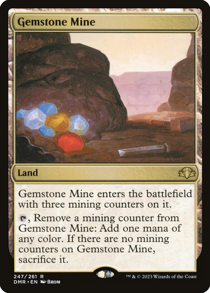Gemstone Mine — Dominaria Remastered #247