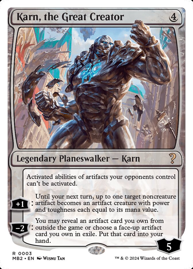 Karn, the Great Creator — Mystery Booster 2 #3